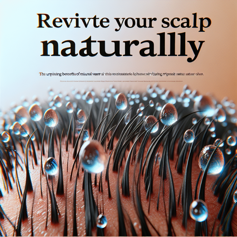 Revive Your Scalp Naturally: The Surprising Benefits of a Mineral Water Rinse for Cleaner Scalp
