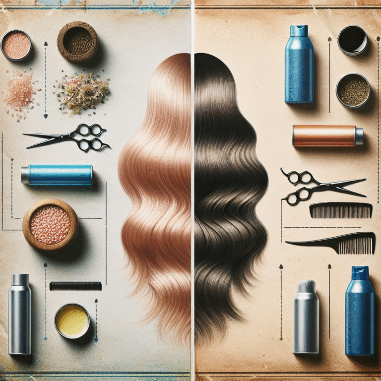 Natural vs. Synthetic Hair Care Products: What Really Works?