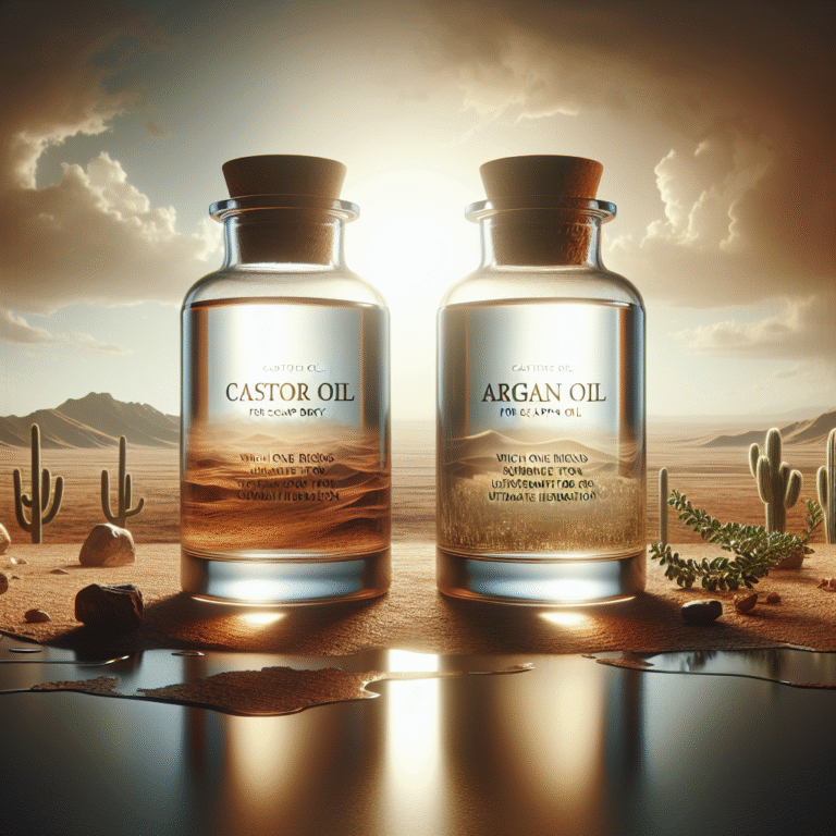 Castor Oil vs Argan Oil for Scalp Dryness: Which One Reigns Supreme for Ultimate Hydration?