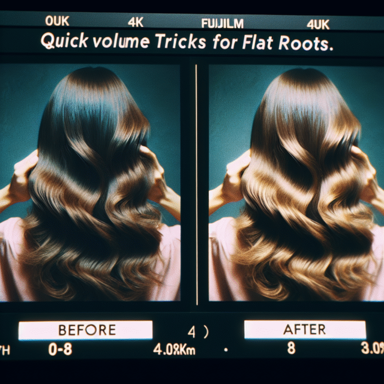 Elevate Your Roots Instantly: Mastering Quick Volume Tricks for Flat Roots