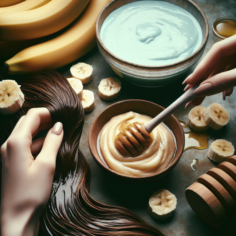 Revitalize Your Hair Naturally with a DIY Banana and Honey Hair Mask for Silky, Nourished Strands