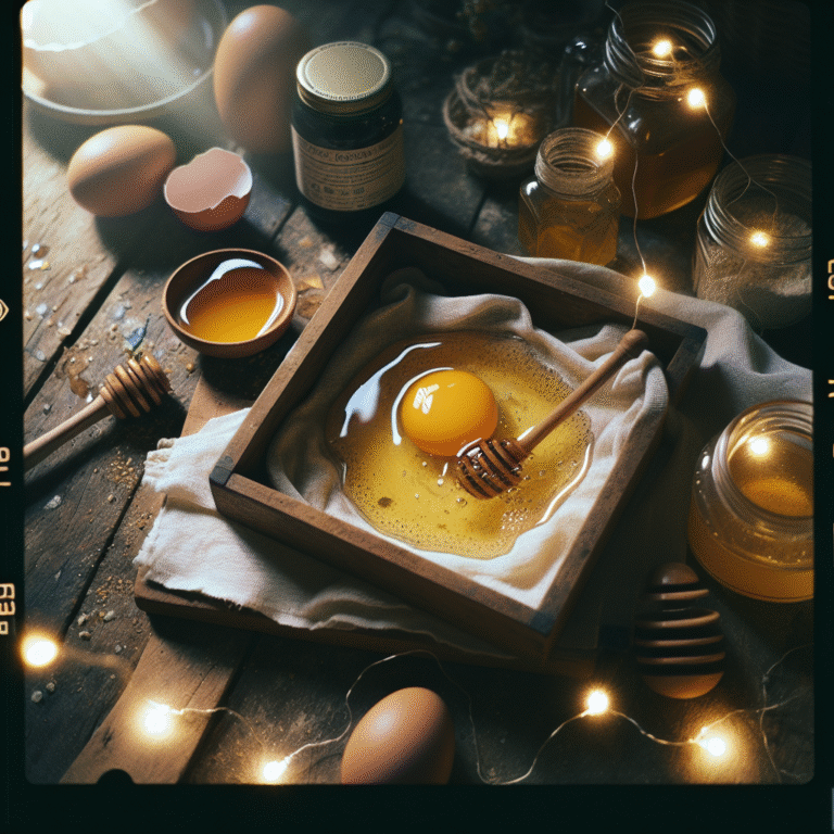 Nourish and Glow: Discover the Wonders of a DIY Egg Yolk + Honey Nourishing Mask for Radiant Skin