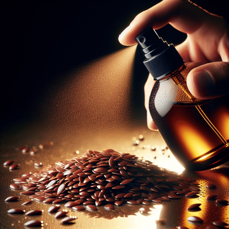 Achieve Luxurious Shine with This Simple DIY Flaxseed Spray for Shine