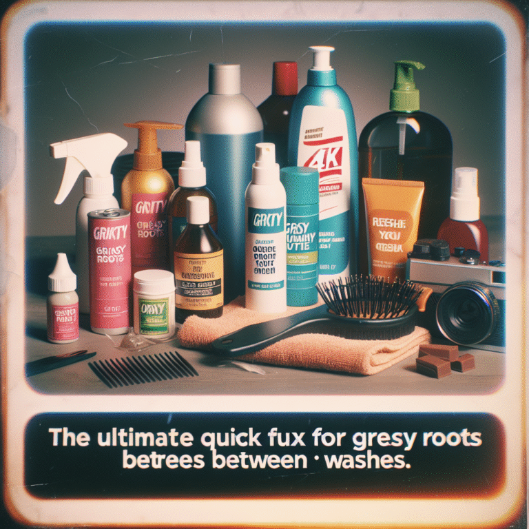 The Ultimate Quick Fix for Greasy Roots Between Washes: Refresh Your Look Instantly!