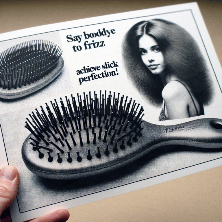 Say Goodbye to Frizz: Find the Best Wide Brush for Frizzy Hair and Achieve Sleek Perfection!