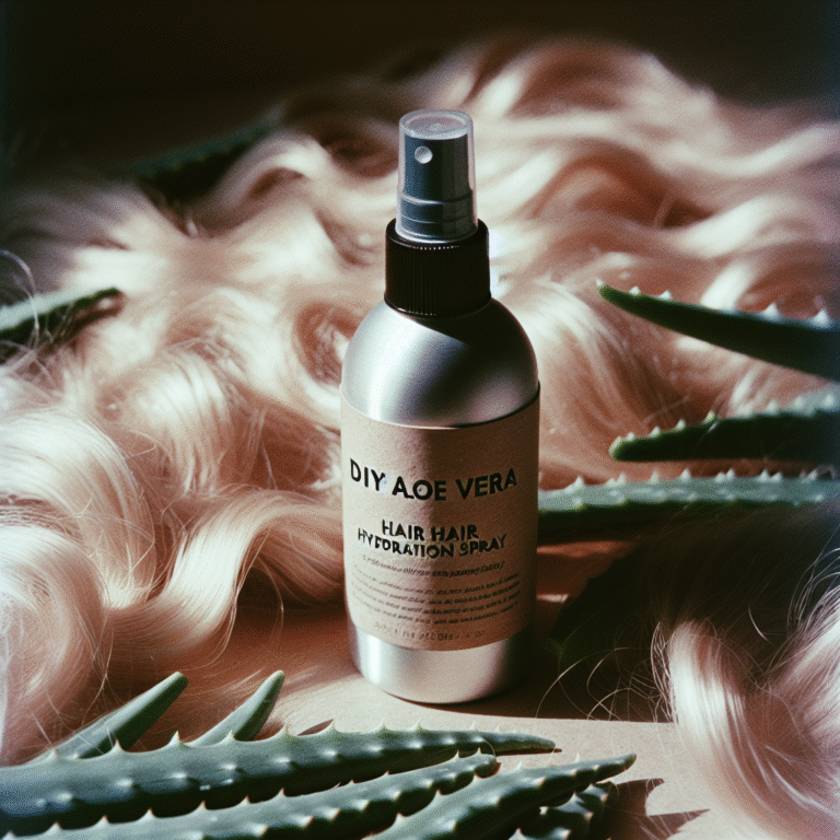 Hydrate and Shine: Craft Your Own DIY Aloe Vera Hair Hydration Spray for Luscious Locks