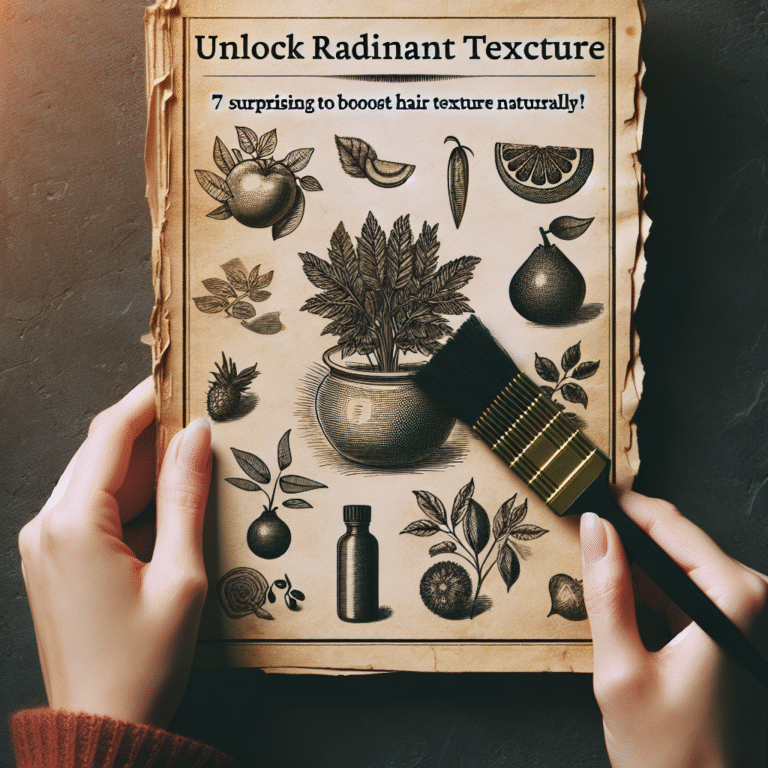 Unlock Radiant Texture: 7 Surprising Ways on How to Boost Hair Texture Naturally