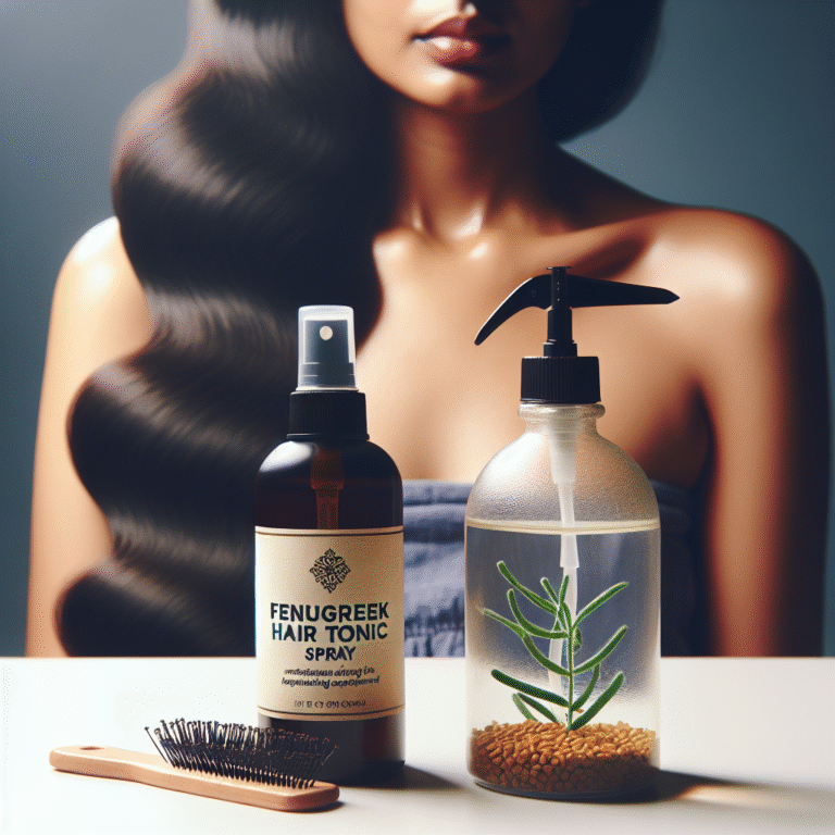 Transform Your Hair Game with a Nourishing DIY Fenugreek Hair Tonic Spray for Stunning Results