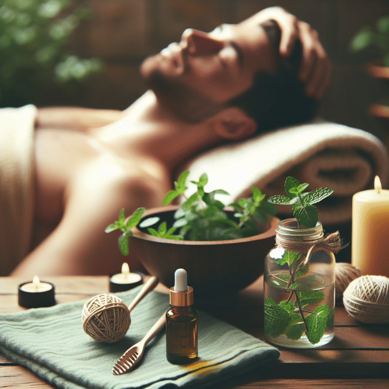 Experience Blissful Relaxation with This DIY Peppermint Oil Scalp Massage Recipe for Nourished Hair and Soothing Relief