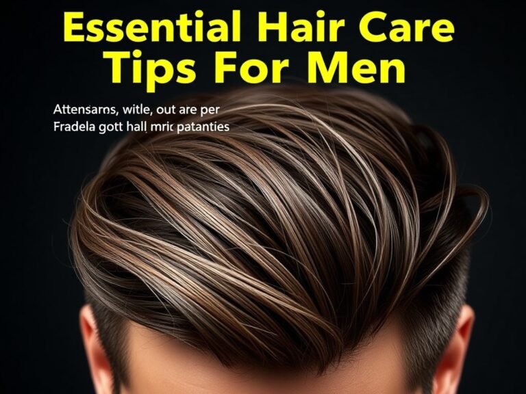 Essential Hair Care Tips For Men: Unlock the Secrets to Stronger, Healthier Hair Every Day