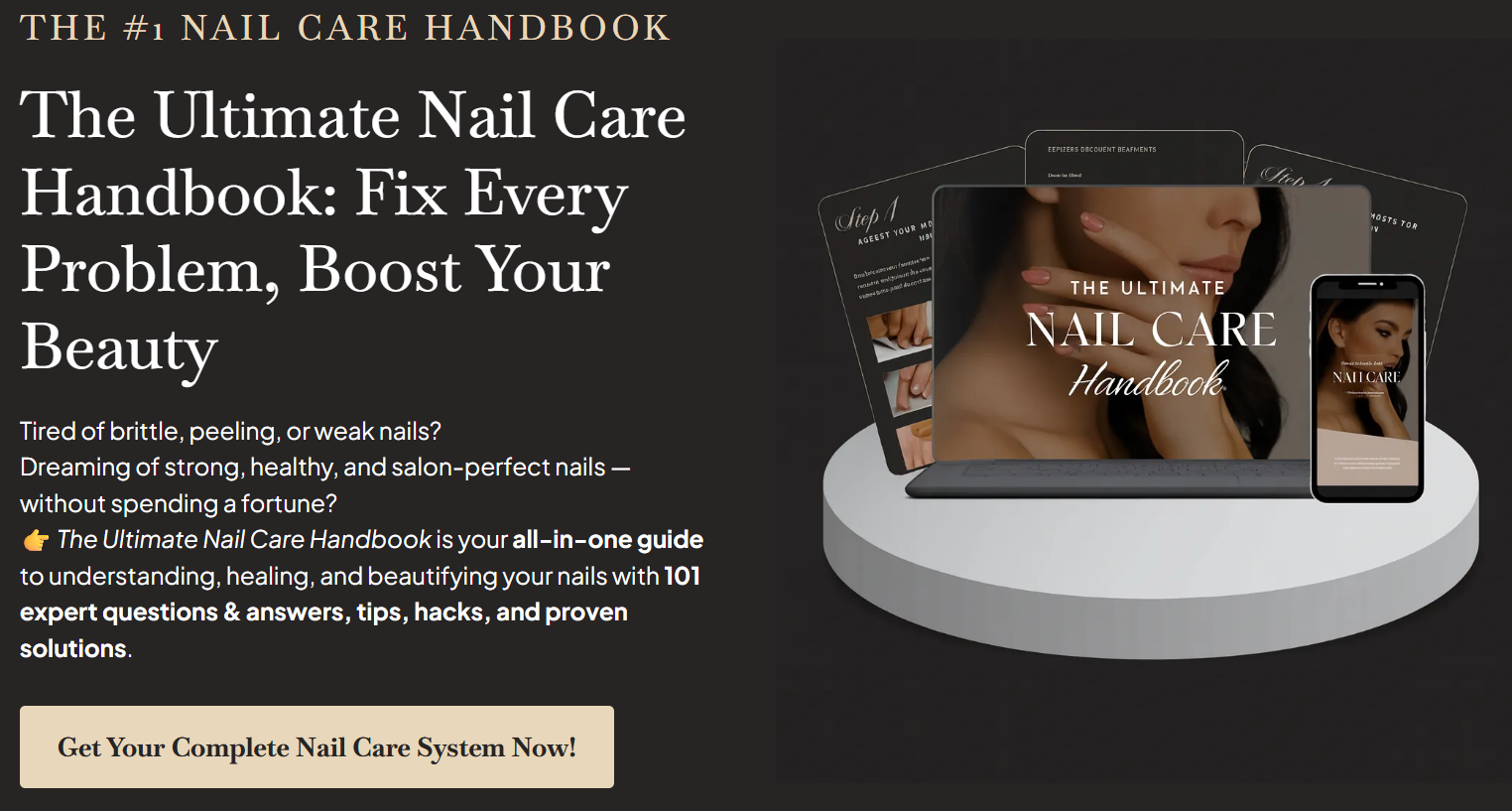 The Ultimate Nail Care Handbook: Fix Every Problem, Boost Your Beauty
