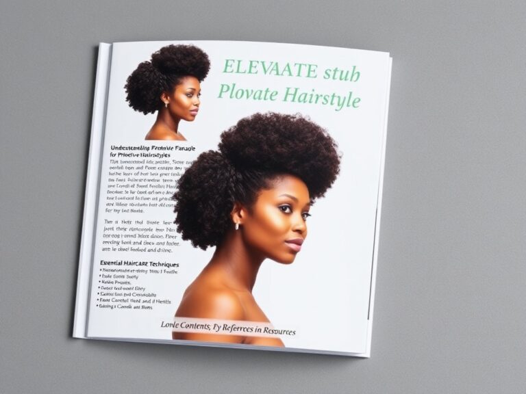Elevate Your Style: The Comprehensive Haircare Handbook For Protective Hairstyles That Nourish and Shine