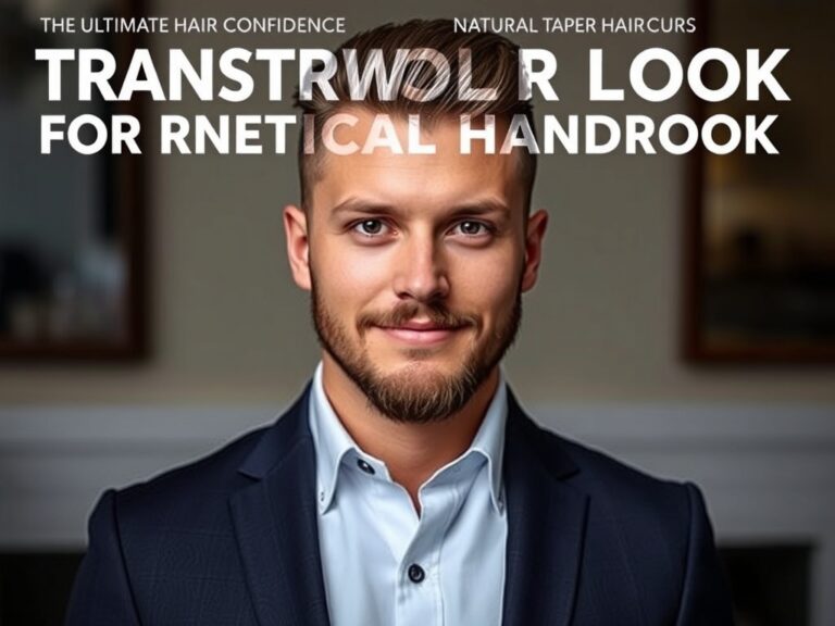 Transform Your Look with Confidence: The Ultimate Haircare Handbook For Natural Taper Haircuts Care