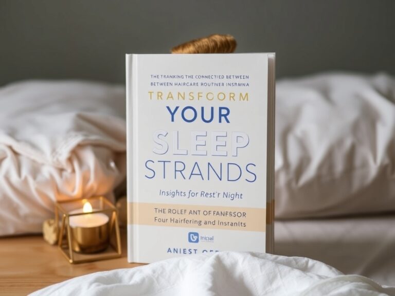 Transform Your Sleep and Strands: Haircare Handbook For Haircare And Insomnia Insights for Restful Nights