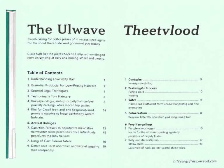 The Ultimate Guide to Thriving: Haircare Handbook For Low-Porosity Haircare for Radiant Results