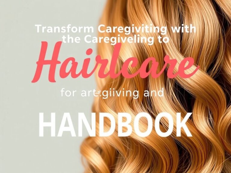 Transform Caregiving with the Haircare Handbook For Caregiving And Haircare: A Guide to Nurturing Healthy Locks