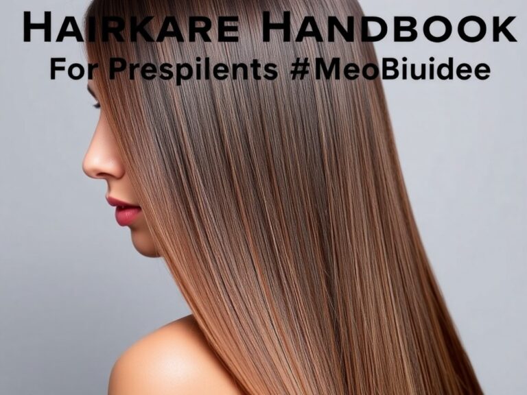 Sleek and Chic: The Ultimate Haircare Handbook For Straight Hair Smoothing Secrets