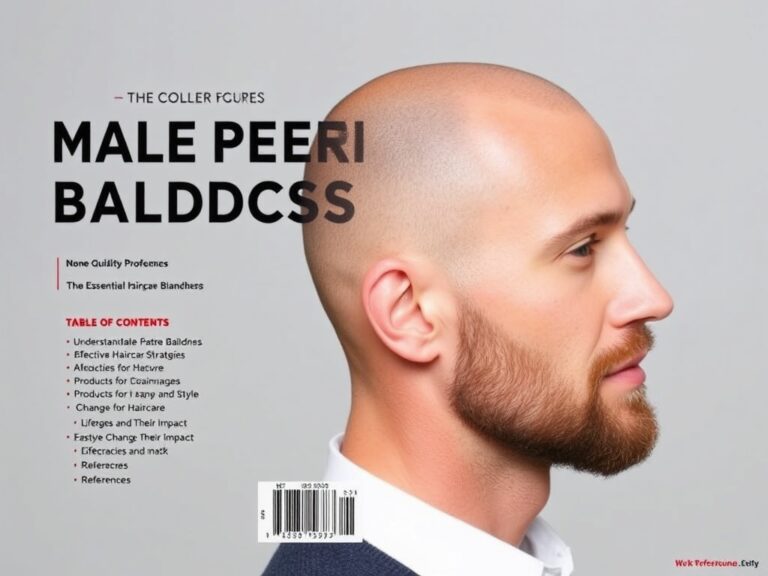 Conquer Male Pattern Baldness: The Essential Haircare Handbook For Lifelong Confidence and Style