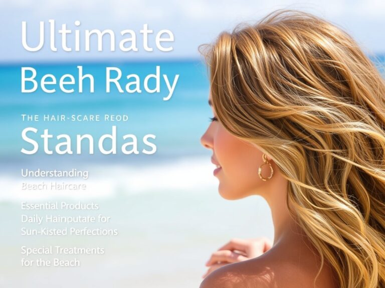 Ultimate Beach-Ready Strands: The Haircare Handbook For Beach Haircare You Need for Sun-Kissed Perfection