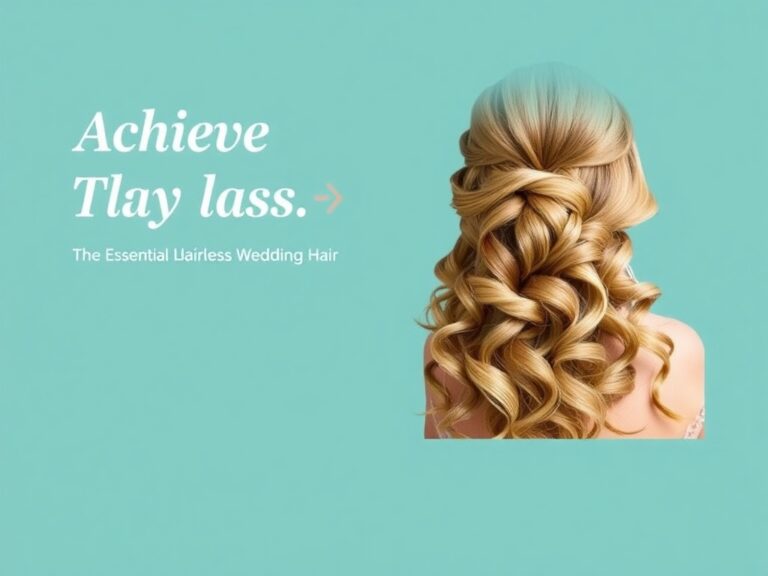 Achieve Flawless Wedding Hair: The Essential Haircare Handbook For Pre-Wedding Hair Prep