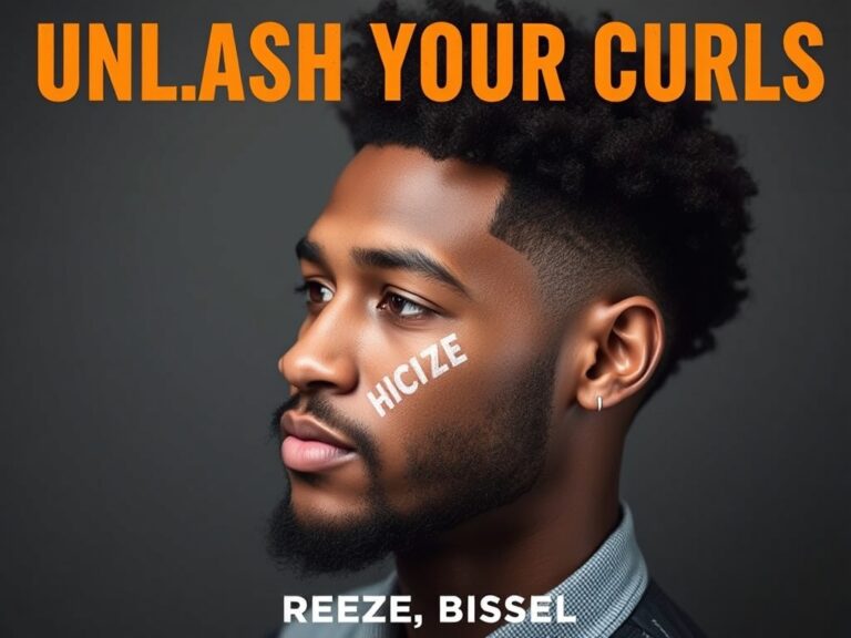 Unleash Your Curls: The Definitive Haircare Handbook For Curly Men to Achieve Vibrant, Healthy Hair