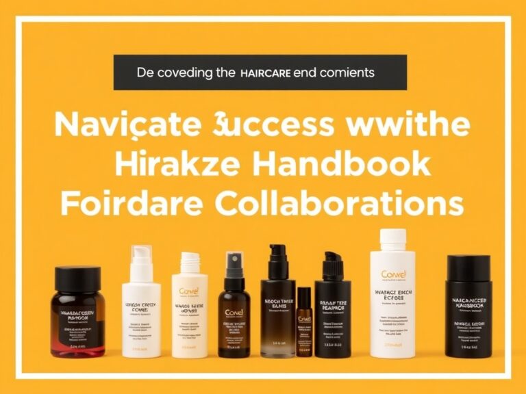 Navigate Success with the Haircare Handbook For Haircare Brand Collaborations: Strategies to Boost Your Influence and Revenue