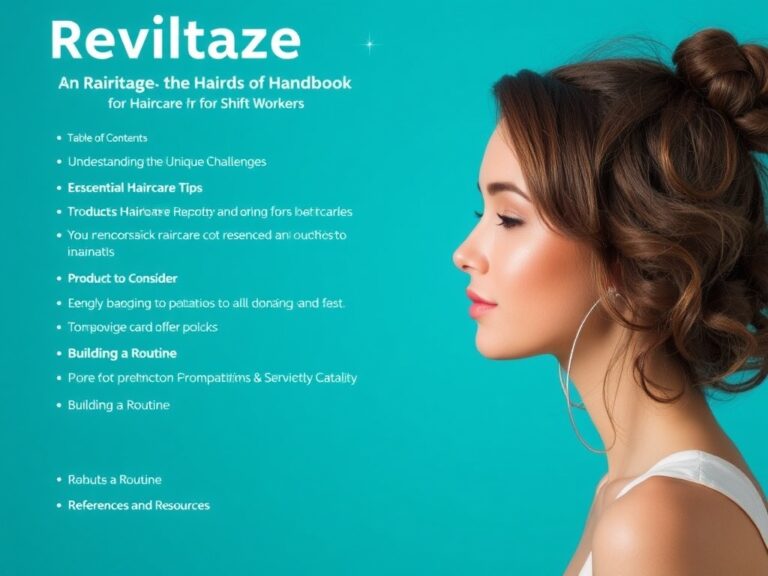 Revitalize Your Routine: The Comprehensive Haircare Handbook For Haircare For Shift Workers