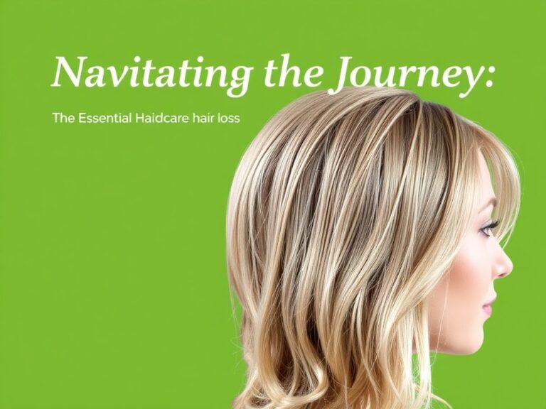 Navigating the Journey: The Essential Haircare Handbook For Haircare For Illness Induced Hair Loss